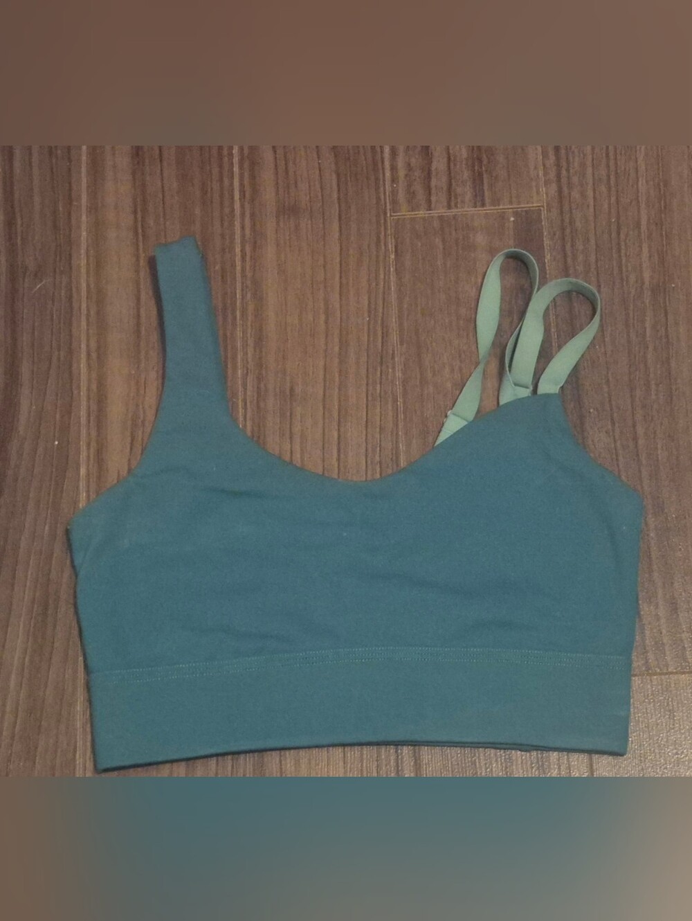Push FWD Multi-Strap Sports Bra Deep Teal Size XS